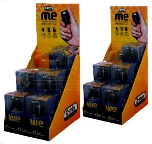 Wholesale POP PDQ Corrugated Retail Cardboard Countertop Displays Box UV Coating from china suppliers