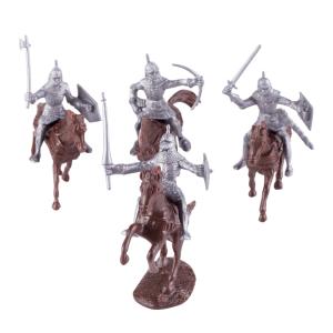 Wholesale Medieval soldier warrior mini figure war horse minion castle knight model building blocks from china suppliers