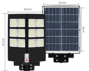 Wholesale motion wall mount pole mount waterproof IP65 ABS material integrated led all in one solar street light outdoor 300watt from china suppliers