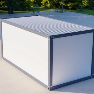 Rainproof Folding Container House Customization Fold Out Shipping Container