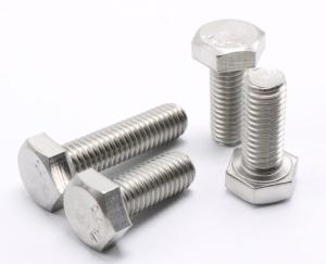 Wholesale Hardware Stainless Steel Bolts Nuts DIN933 with Plain Zinc and Grade SUS304 from china suppliers