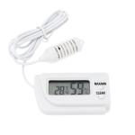 White Mini Digital Temperature and Humidity Meter Incubator Pet Tortoise