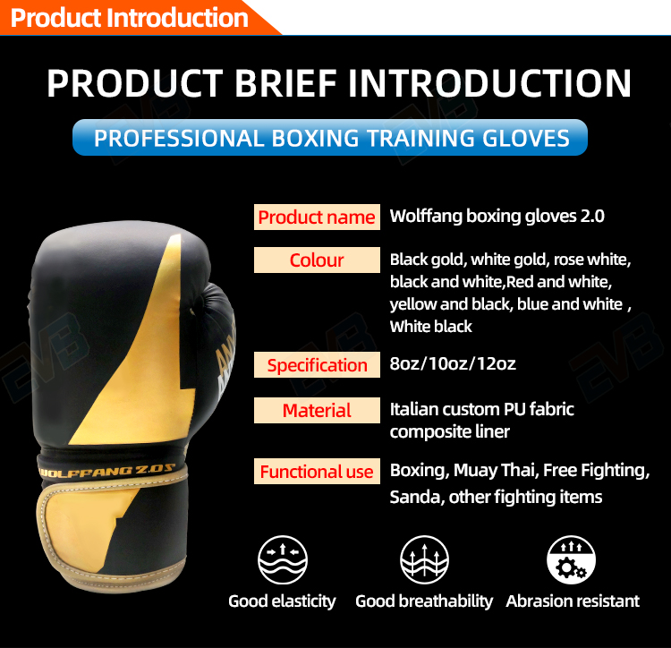 Boxing Glove Pro Leather Top Quality Big Boxing Glov 16 Oz Professional Boxing Glove For Competition Contest Sparring Us