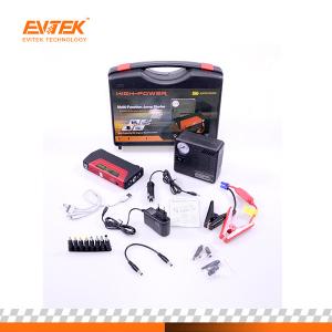 Wholesale Evitek 50800 Mah Car Jump Starter Pack With Optianl Air Compressor from china suppliers