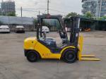 None Bucket Capacity Used 3 Ton Komatsu Diesel Forklift 30 with Original