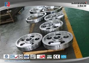 China AS4140 Rail Wheel Ring Rolling Forging Rough Machined Forged Shaft on sale