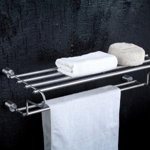 Wholesale Stainless Steel Bathroom Towel Racks Wall Mounted Polished Satin from china suppliers