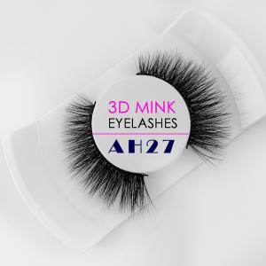 Wholesale Real Siberian 17mm Mink Lashes , Multi Layered Type Black Mink Lashes from china suppliers