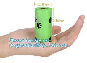 Wholesale green tie handle scented disposable diaper sacks, Fragrance Box Packed Plastic Nappy Bags Sacks, Nappy Baby Disposable D from china suppliers