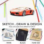 Hard Cover Customized Logo Recycled Fashion Design Sketch Book A3 A5 Artist