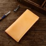 Anti-Theft Cowhide Japanese and Korean Trendy Long Wallet in First Layer Leather