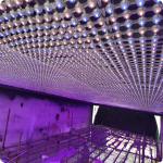 T20 Soft Rgb Mesh Led Pixel Screen For Outdoor Disco Bar Facade Lighting