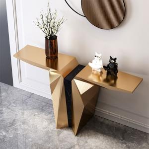 Wholesale Stainless Steel Entrance Table For Five-star Hotels In Modern Minimalist Style from china suppliers
