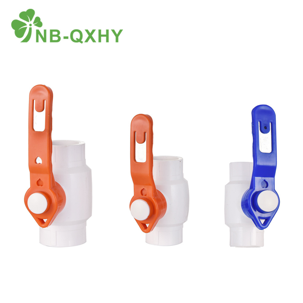 Wholesale Plastic PVC/PPR/PE PVC Ball Valve with Iron Handle