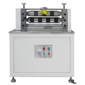 China Semi Auto Battery Assembly Machine 500mm Electrode Slitting Machine on sale