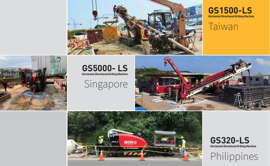 GS150-LS horizontal directional drilling machine, 15ton horizontal directional drilling machine, 15ton hdd machine, 15ton hdd rig, goodeng hdd machine
