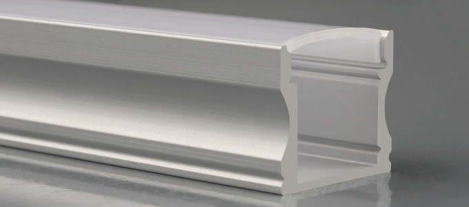 Surface Aluminium Led Profile 100mm Profile Light Profil Aluminiowy Led Natynkowy