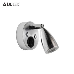 Wholesale Modern bedside reading wall light/bus reading light 12V/car wall light/usb headboard light from china suppliers