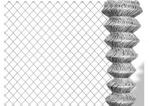 China SGS 6 Foot Chain Link Fence , Vinyl 6ft Chain Link Fencing on sale