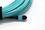 OM3 Fiber Optic Patch Cord MPO Trunk Cable Female Connector UPC/APC Polished