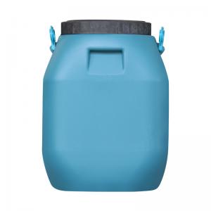 China 50L Square Blue Plastic Barrel Drum Removable Bucket Chemical ISO9001 on sale