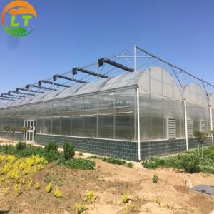 Wholesale Multi-Span Film Chinese Greenhouses Agricultural Hydroponic System and Cooling System from china suppliers