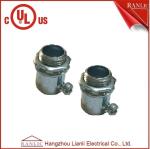 UL Listed 1/2 inch to 4 inch Metal EMT Conduit Connectors with PVC Insulated