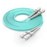 Fiber Optic Patch Cord sc OFNR SC UPC-SC UPC OM3 Duplex 3.0mm 2.0mm LSZH