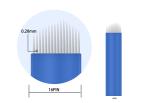 Blue Skin Tattoo Machine Needle 16 Pin 18 Pin 21 Pin Shape Microbing Blade For