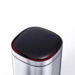 50L Big Capacity Stainless Steel Smart Sensor Bin Sustainable and Rolling Cover