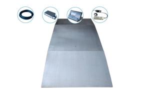 Wholesale Stainless Steel Weighing Platform Floor Scale Industrial 2 Ton Anti Rust from china suppliers