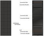 192 *192 Module LED Standing Advertising Screen / LED Panel Screen