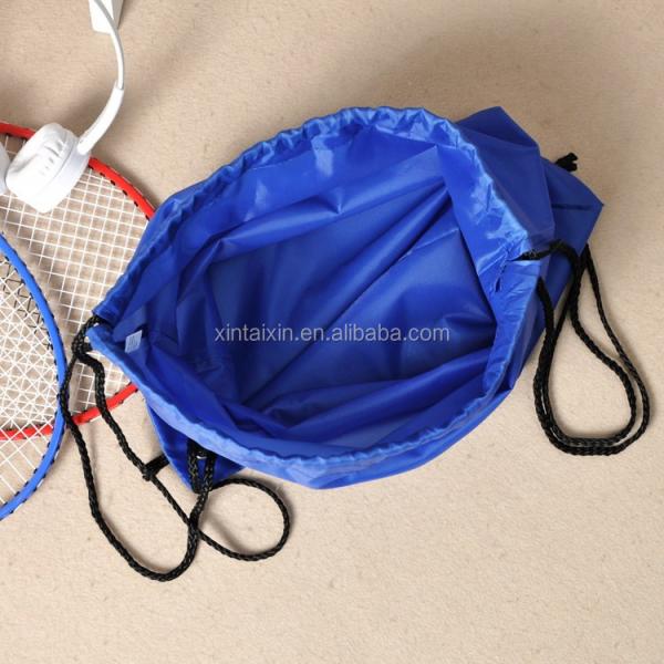 Colorful 210D waterproof polyester drawstring bag Mini Drawstring bunch Bag folding pouch pocket for Gift