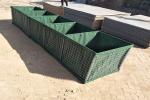 Customized Galvanized Hesco Bastion Sand Filled Barriers For Security Protection