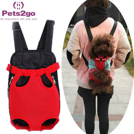 Pets2go Safety 41x25cm Dog Carry Bag Backpack