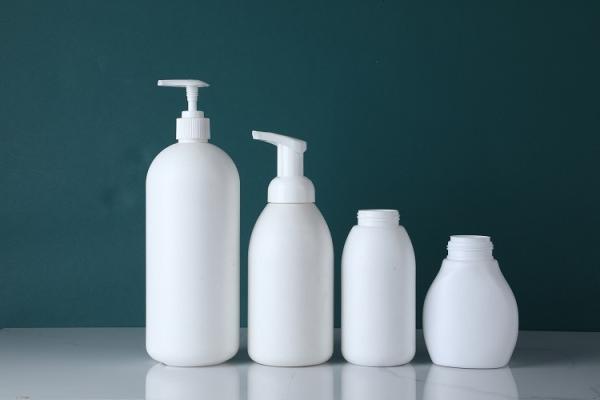 White colour shampoo bottle/hand wash bottles pump/empty bottles plastic spray
