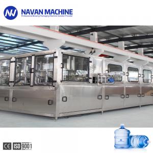 China Automatic 3 In 1 Water Filling Line With Gallon Bottle Sealing Machine 600 Barrel/H on sale