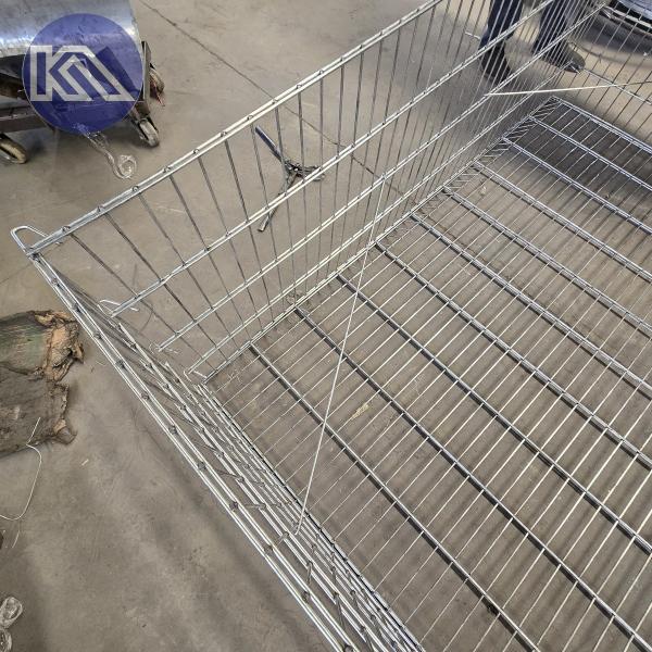 High Strength 275g Zinc Coated Welded Gabion Box With 50x50mm For Erosion