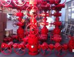 Wellhead Devices Gas Production Christmas Tree In Oil Field