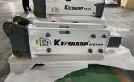 KS100 Excavator Hydraulic Rock Breaker Machine Top Type 75mm Chisel Diameter