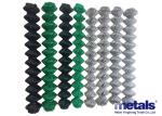 PVC Coated Chain Link Fence Dimond Fence For Garden Fence Park Fence