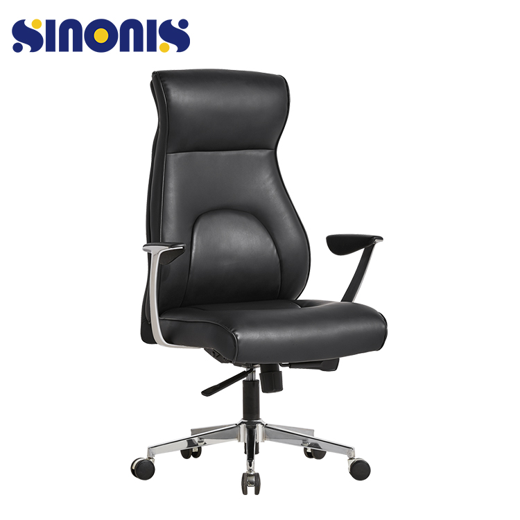 Luxury Office Leather Chair PU Swivel Ergonomic Executive Chair Manufacturer OEM