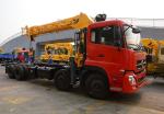 Stability Telescopic Truck Crane 12t SQS400A Three Point Bridge Structure Design