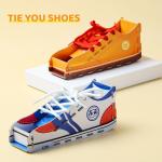 Shoe Tying Practice Educational Puzzle Toys Fine Motor Skills For 3-6 Years Old