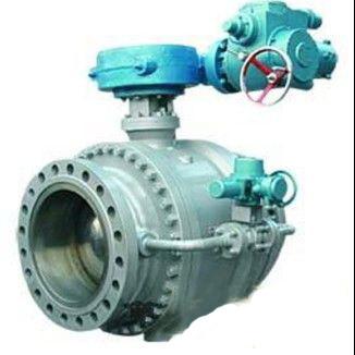DN 50 - 1000 mm Motorized Flanged Globe Valve / Spherical Valve for high head