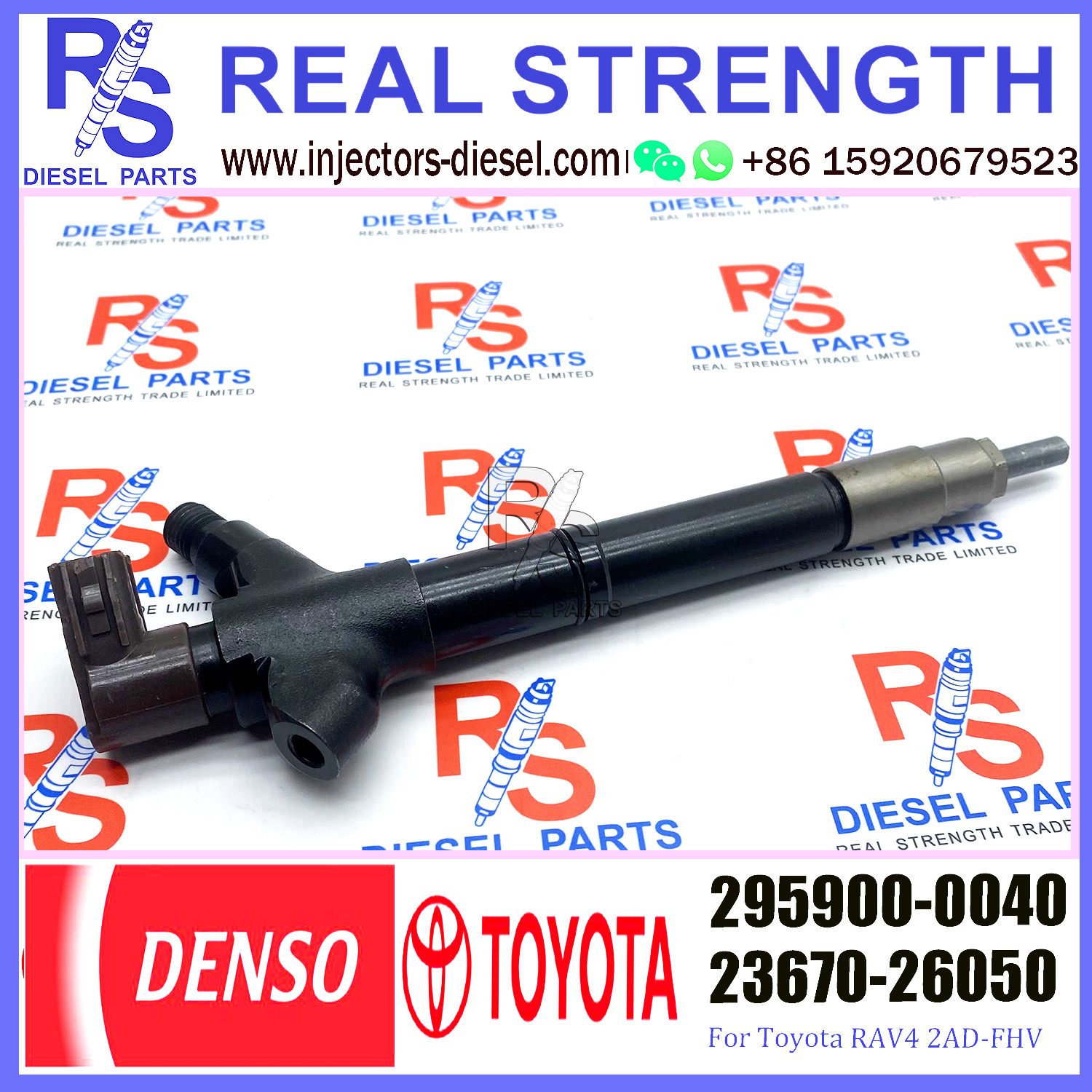 Common Rail Fuel Injector 295900-0040 295900-0070 295900-0160 095000-0410 23670-0R080 23670-0R081 23670-29135 23670-2913