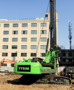 Wholesale Drilling Depth 80m 23rpm Piling Rig Machine With Kelly Bar Max. drilling diameter 2200/2500 mm from china suppliers