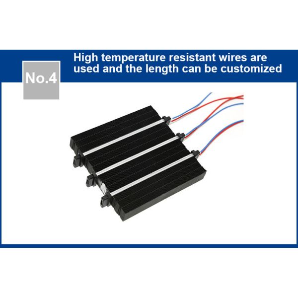 Compact 12-600VDC 300-500W Electric PTC Air Heater with Rapid Heating