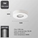 Smart Home Lighting Waterproof Adjustable Anti Glare LED Open Tube Type