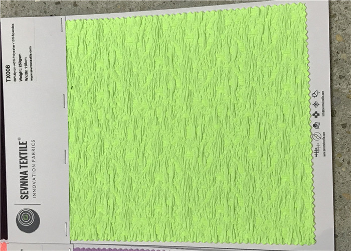 Wrap Knitted Nylon Lycra Swim Fabric , Old School Athletics Moisture Lycra Fabric For Swimwear